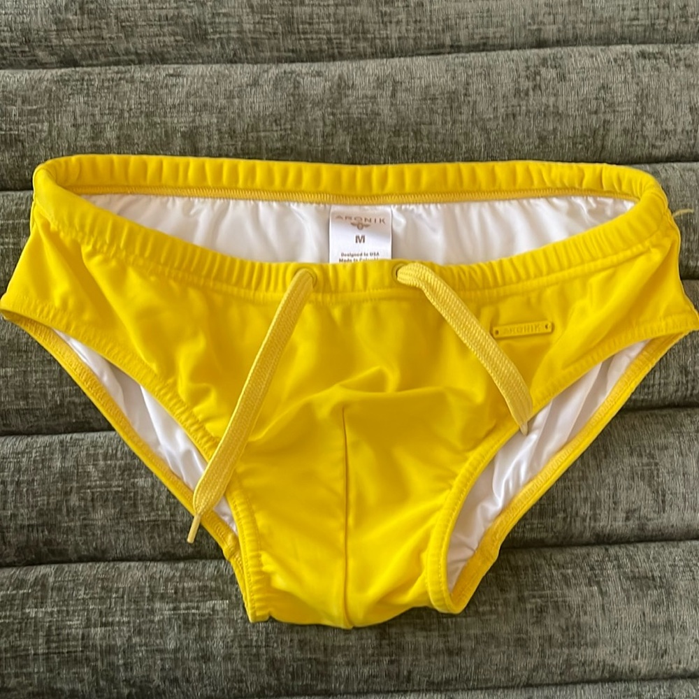 Aronik Men’s Yellow Swim Brief
